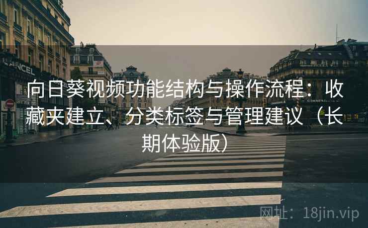 向日葵视频功能结构与操作流程：收藏夹建立、分类标签与管理建议（长期体验版）