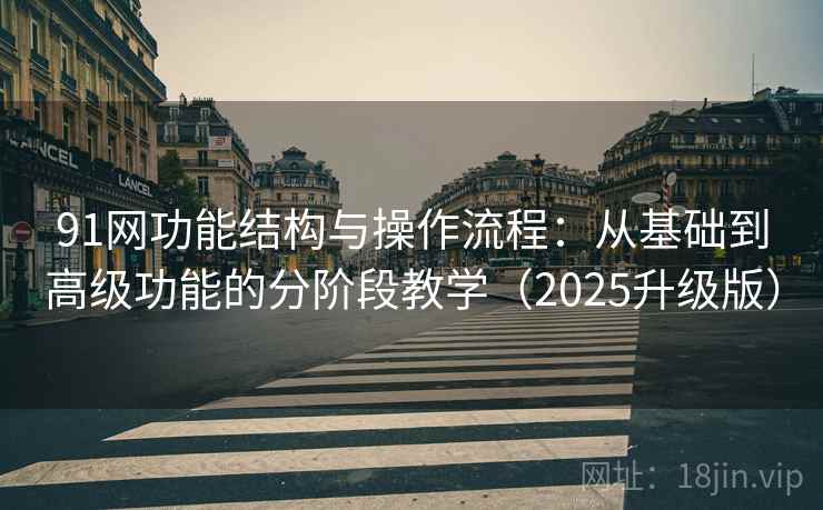 91网功能结构与操作流程：从基础到高级功能的分阶段教学（2025升级版）