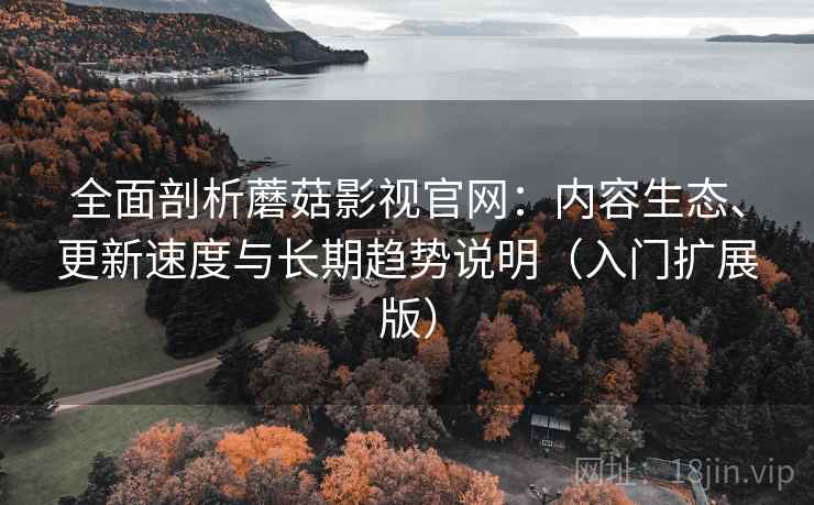 全面剖析蘑菇影视官网：内容生态、更新速度与长期趋势说明（入门扩展版）