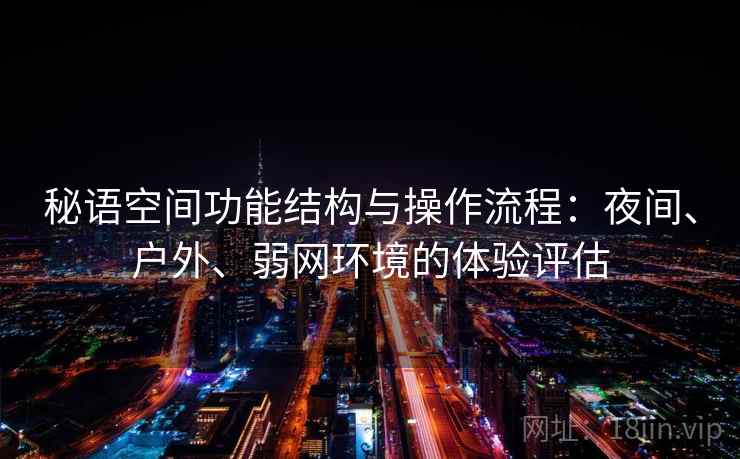 秘语空间功能结构与操作流程：夜间、户外、弱网环境的体验评估