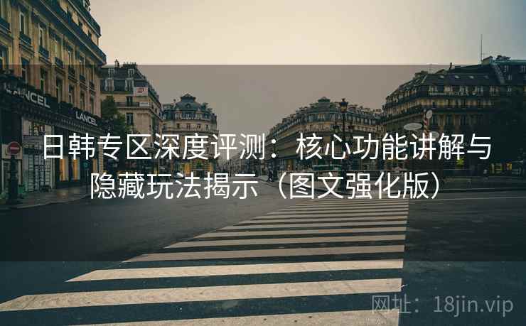 日韩专区深度评测:核心功能讲解与隐藏玩法揭示(图文强化版) 日韩专区深度评测:核心功能讲解与隐藏玩法揭示(图文强化版)